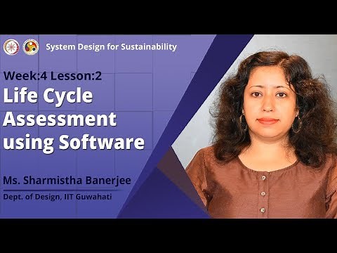 Lec 12: Life Cycle Assessment using Software