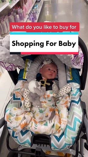 Shopping for Reborn Baby Doll at Target
