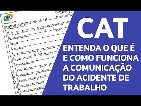 CAT - Entenda o que é e como funciona a comunicação do acidente de trabalho | É seu por Direito