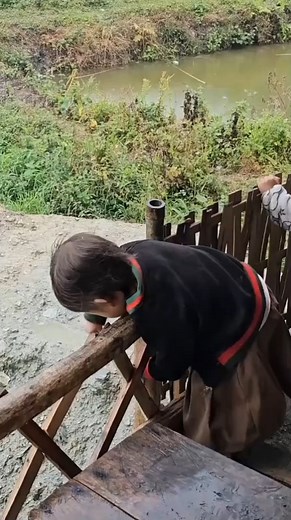 109K views · 889 reactions | The process of cutting down catfish trees to build a bathroom for a mother and daughter | Mona Eva | Facebook