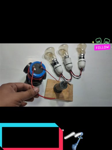 How to Make Free Energy.240V-powerful electricity generator. #f #viral #public #fyp #freeenergy