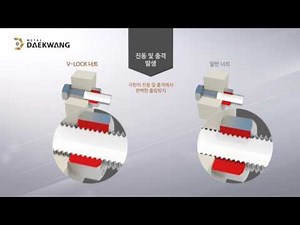 (주)대광금속 _ 풀림방지 너트 (V-LOCK 너트) 홍보 영상