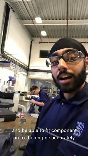 Rolls-Royce | Join Parminder, become a Rolls-Royce Practical Apprentice