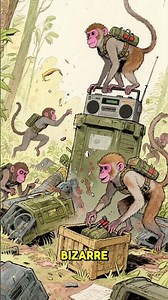 The US Tried to Use MONKEYS as Soldiers in Vietnam?! | Bizarre Secret Project