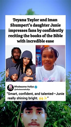 Junie Impresses Fans With Bible Knowledge 🙌