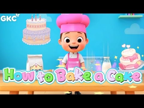 Let’s Bake a Cake! 🎂 Fun & Easy Kids Cooking Adventure