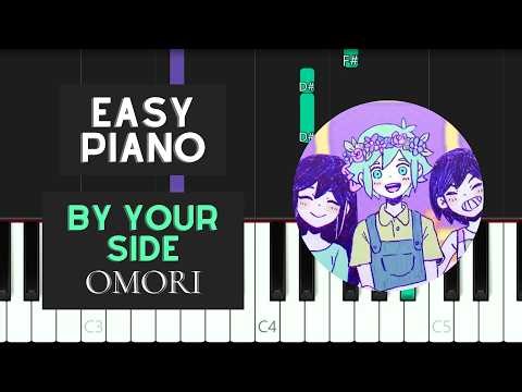By Your Side (EASY Piano Tutorial) - OMORI