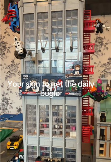 LEGO Daily Bugle Set - Marvel Spider-Man Action