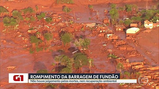 G1 faz reportagem especial sobre os 5 anos do rompimento da barragem de Fundão em Mariana