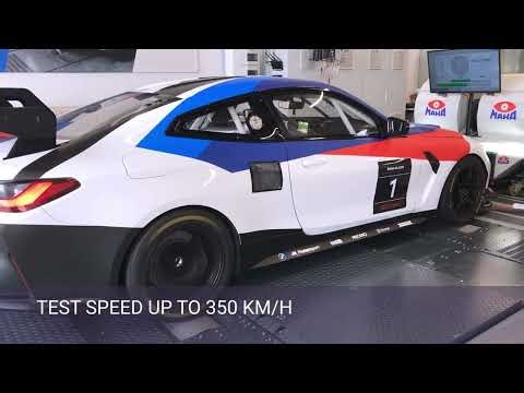 MAHA MSR 5000 – BMW M4 GT4 auf dem Scheitelrollenprüfstand | on the single roller dynamometer