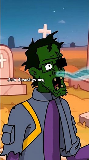 Jesus Saves Pedro’s Zombie Soul ✨💀 #jesus #jesusbys #christianmusic