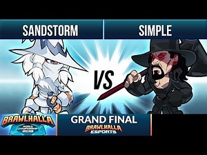 Sandstorm vs simpLe - Grand Final - Brawlhalla World Championship 2019 1v1