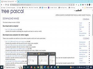 Pascal | Downloading Pascal Installer