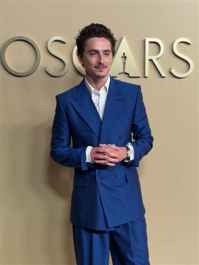 Timothée Chalamet at the 98th Oscars Nominees Luncheon