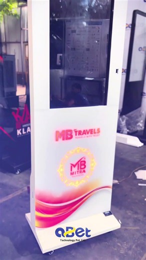 Upgrade your travel experience with our Smart Interactive Kiosk for MB Travels! 🚀