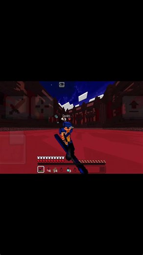 Intense Fight Nether Game's ☠️#minecraft