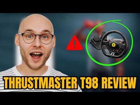 Thrustmaster T98 Ferrari 296 GTB Racing Wheel Review | WATCH BEFORE YOU BUY!
