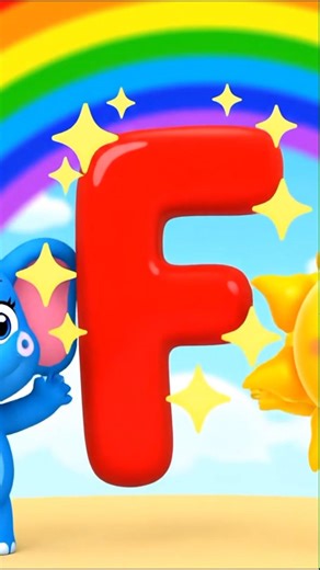 Belajar mengenal huruf F#tutorial #alfabet