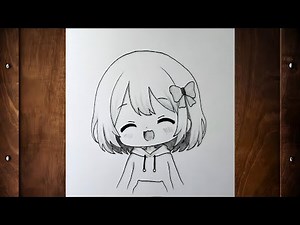 How to Draw a Cute Chibi Anime Girl ✨ Easy Step by Step Tutorial for Beginners
