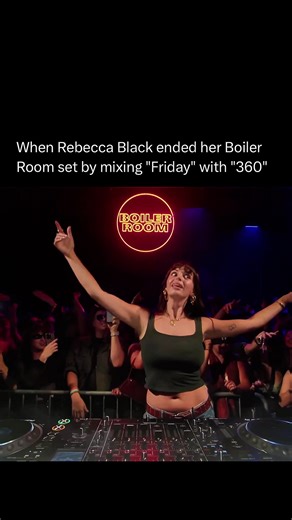 When Rebecca Black stepped into Boiler Room for her Washington, D.C. debut on September 14, 2024, it was more than just a DJ set. Blending hardgroove, house, trance, and hyperpop, she delivered a high-energy performance that caught the electronic scene off guard and sparked real conversation about her evolution from viral pop star to credible club selector. She closed the night with a chaotic, full-circle mashup of her breakout hit Friday and 360 by Charli XCX, turning irony into impact. What st
