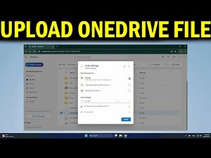 How To Upload File In Onedrive And Shared Link