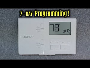 LUX Pro P711 P111 P721 LTX100E | 7-Day Program | Digital Thermostat