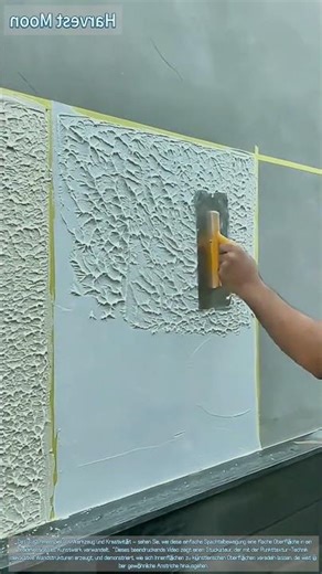 Die Kunst des strukturierten Putzes! Techniken für dekorative Wandverkleidungen