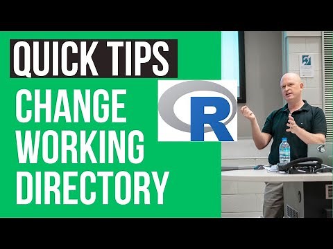 How to Change R Working Directory (Quickly & Easily)