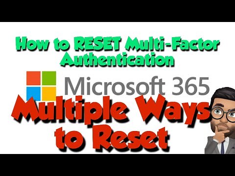 How to Reset Multi-Factor Authentication for User in Office 365