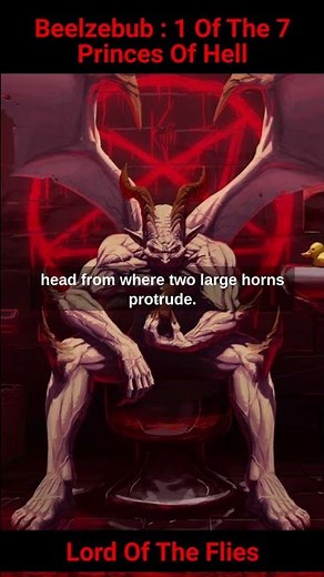 Beelzebub The Demon Prince & Lord Of The Flies #Shorts | Demonology