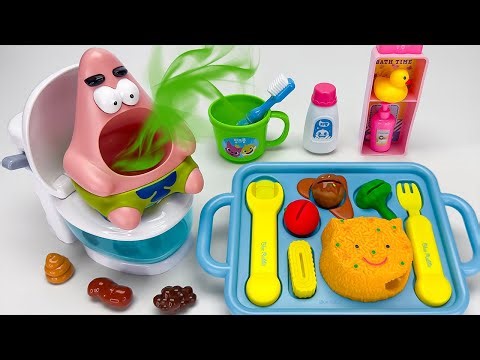 ASMR 2025🥰Best Satisfying Unboxing Patrick Star Potty training Toy & Eating Brush Teeth Review