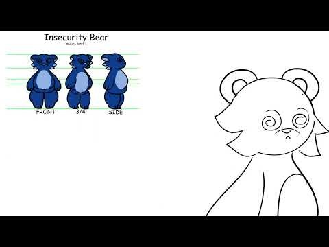 Head Turn || Animation Test || College Assignment || FT: Insecurity Bear (OC)