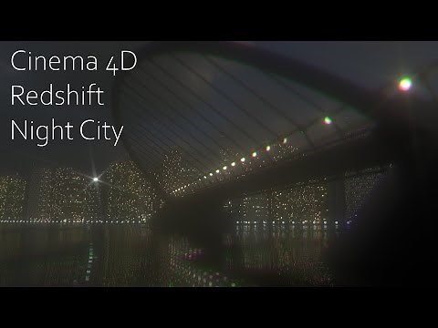 Redshift C4D / Night City