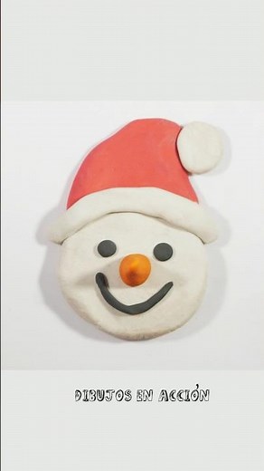 Easy Christmas Snowman with Modeling Clay - DIY Tutorial