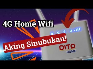 Dito prepaid 4G router | Ang aking experience | Part 1