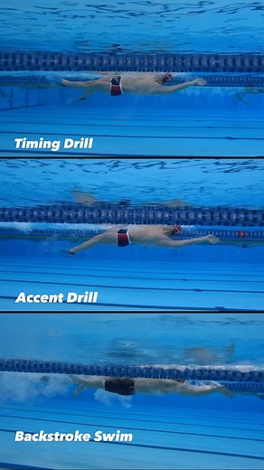 山崎裕太 | 泳ぎのコーチ on Instagram: "Backstroke Sequence タイミング・ドリル アクセント・ドリル バックストローク・スイム 抵抗を減らしてリズムを作るためのタイミング。 推進力を増やして泳速度を高めるアクセント。 ダラダラ泳ぐ低強度トレーニングも大切だけど、泳ぎの意識も高めてみよう🙌 自分なりのリズムを試してみてね😊 #swimtechnique #swimcoach #backstroke #背泳ぎ #timing"