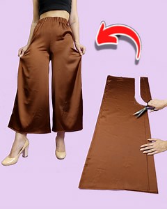 3.1M views · 28K reactions | How to sew wide pants that fit you perfectly in 1 hour | MomCut - Deutschland | Facebook