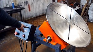 A Motorized Rotary Shop Table From Scratch