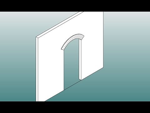 Revit Tutorial (Day 104) - Load the arch into a door family
