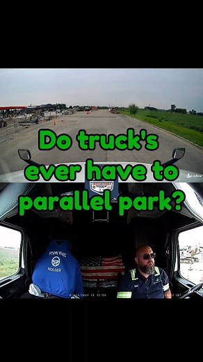 It doesn't happen all that often. but yes, i can parallel park my truck. #truckdriver #trucking #parallelparking #answeringquestions | Ryan Stewart