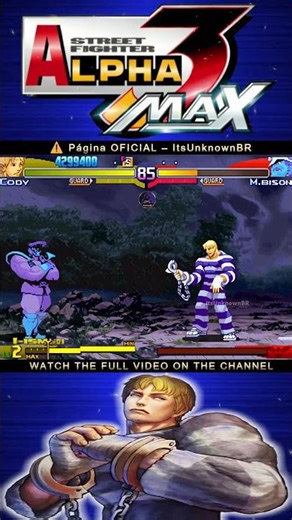 🔥Cody UNLEASHED in Street Fighter Alpha 3 Max