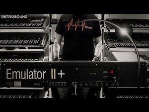 E-mu Emulator II Vintage Sampling Synthesizer (1984) space movie style