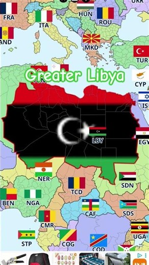 libya #war #history #geographythroughmaps #geography #map #libya #fyp #viral #trending
