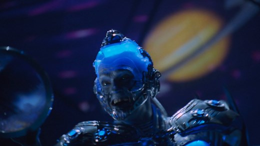 Batman fights to thwart Mr. Freeze’s plans to cover Gotham in ice as Robin and Batgirl grapple with Bane in a showdown at the Gotham City observatory. | Batman