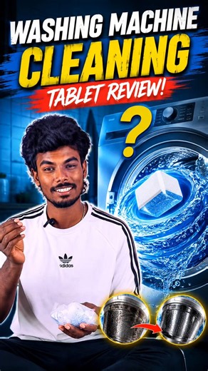 Washing Machine Cleaning Tablet Review | Does It Really Work? 🤔 | Honest Review Tamil #shorts