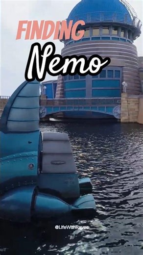 Finding Nemo Ride at Tokyo DisneySea 🐠🌊✨
