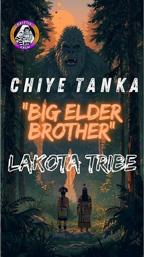 Discover the connection of Bigfoot and The Lakota Culture. #Bigfoot #NativeAmericanStories #shorts