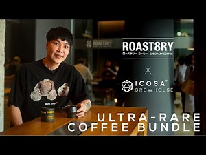 Roast8ry x ICOSA Brewhouse - An ultra-rare coffee collab with 2024 Thailand Barista Champion