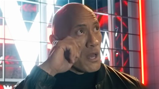 WWE legend The Rock breaks down in tears in emotional tribute