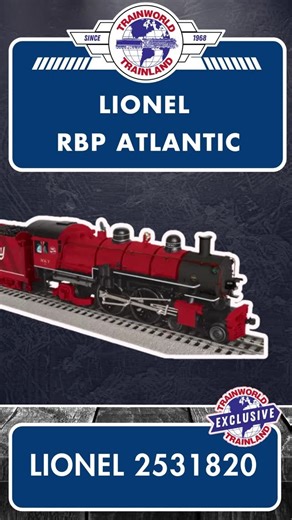 TrainWorld.com 🚂 TrainLand on Instagram: "Check out the TrainWorld Exclusive lionel_trains RBP Atlantic Locomotive!!! https://www.trainworld.com/lionel-2531820-o-katy-mkt-chris-raines-rbp-legacy-a6-atlantic-606-trainworld-exclusive.html Get yours while supplies last, because once we sell out they are GONE!!!!"